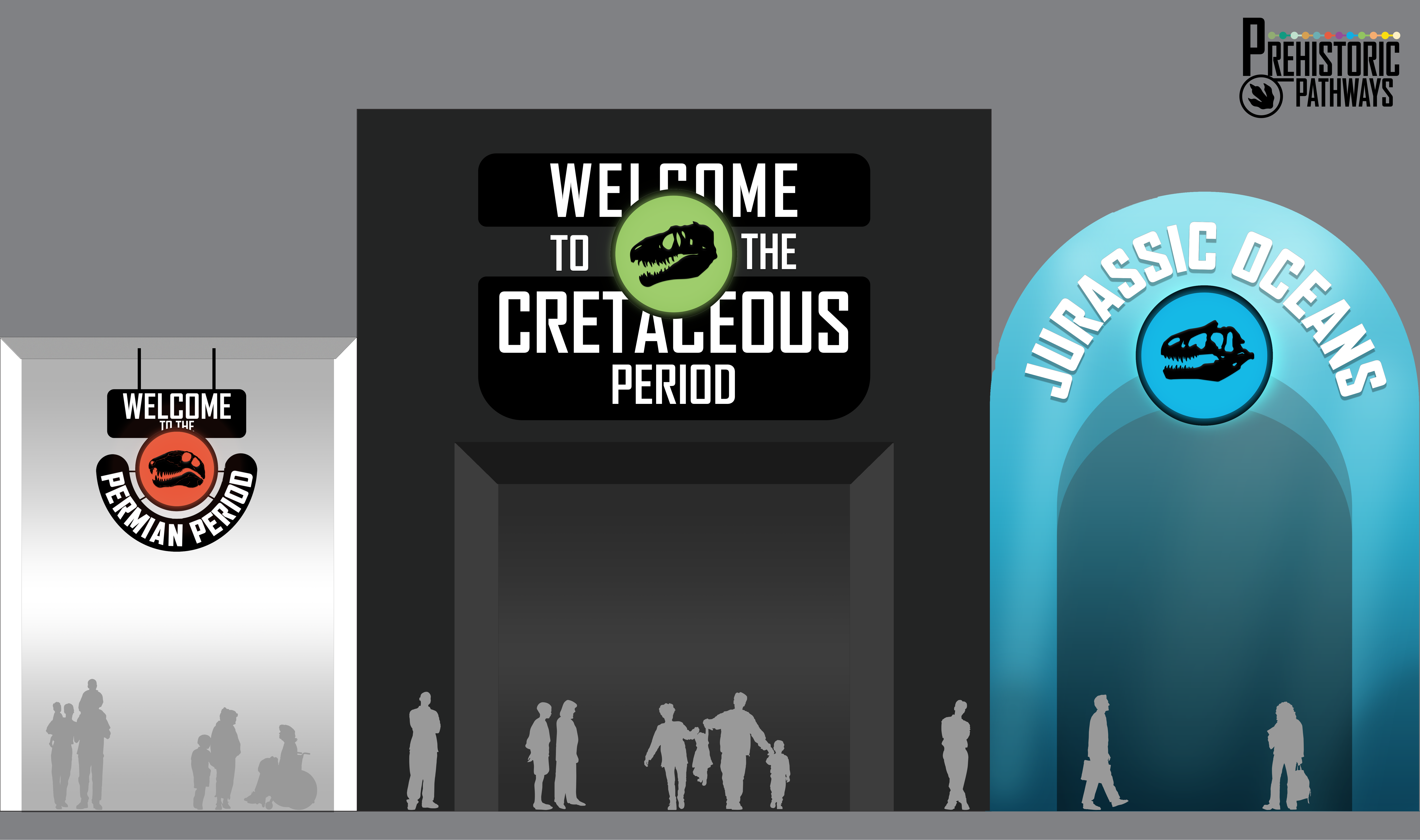 Entry signage and environmental framing